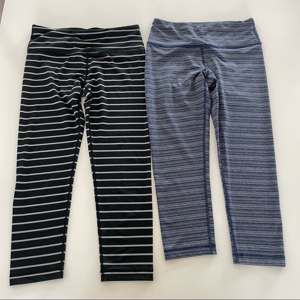 90 Degree by Reflex Bundle of 2 Striped Yoga Pants